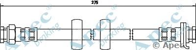 APEC BRAKING hos3126 -  Тормозной шланг